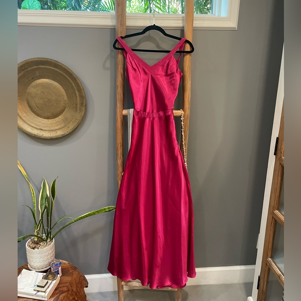 Faviana Fuchsia Dress
